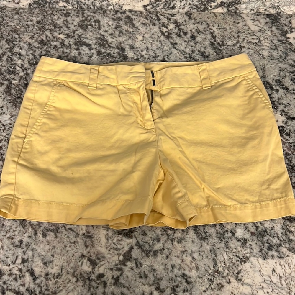 Light Yellow Chino Shorts from Loft